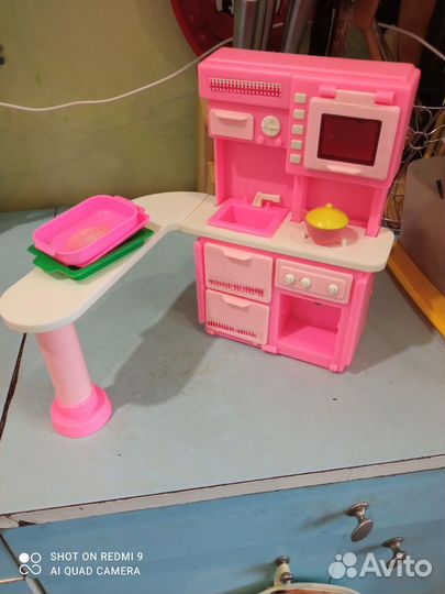 Мебель для кукольного домика. Лот