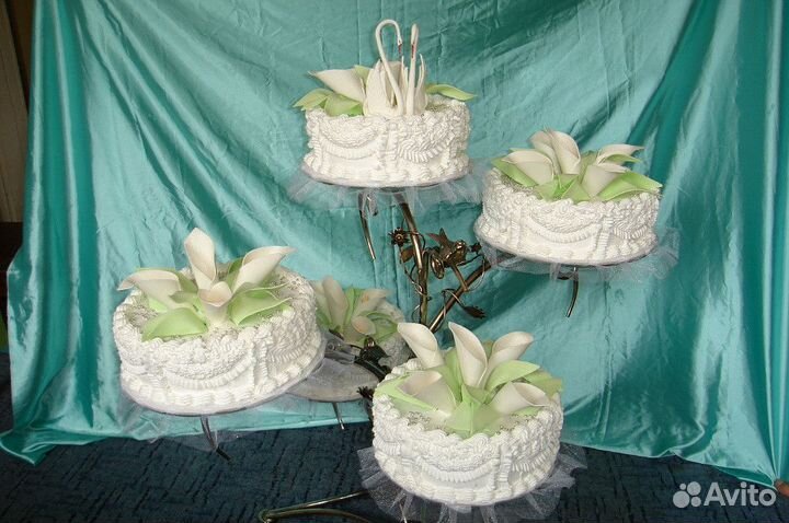 Подставка для торта Птица