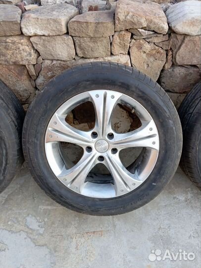 R17 Rubber Wheels Standard 225/55, PCD 5x225 DIA 17