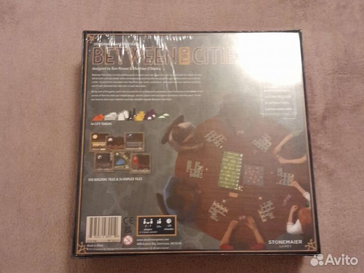 Настольные игры Between two cities