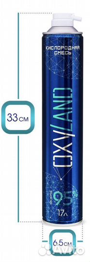 Кислородный баллон медицинский