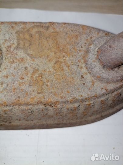 Утюг чугунный СССР всм 4