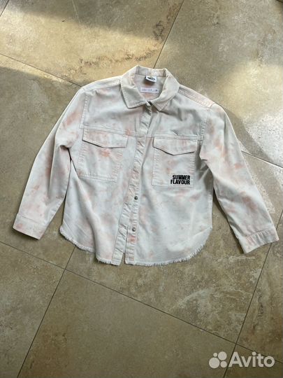 Рубашка на девочку 128