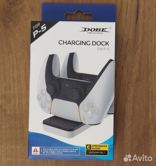 Зарядная станция для геймпадов ps5