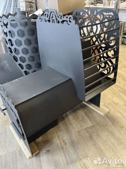 Печь Горизонтальная-426 банная толщина 8мм