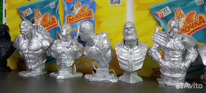 Статуэтка бюст супергерои