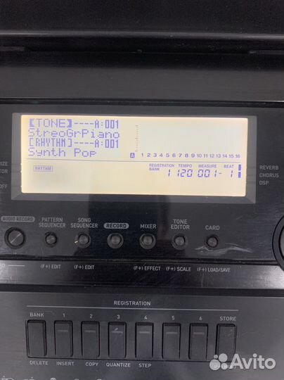 Синтезатор casio WK-7500