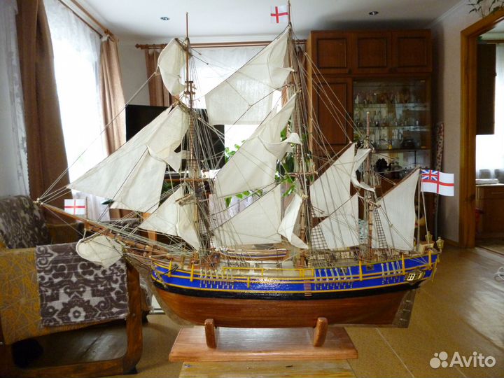 Модель парусника 