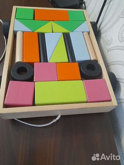 Развивающие деревянные игрушки