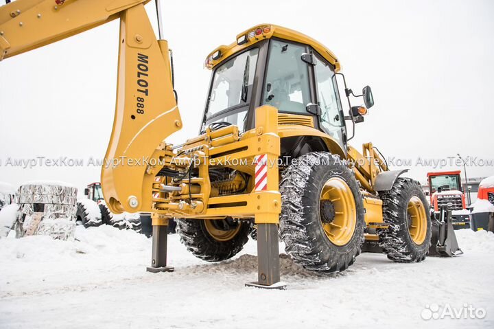Экскаватор-погрузчик Molot 888, 2023