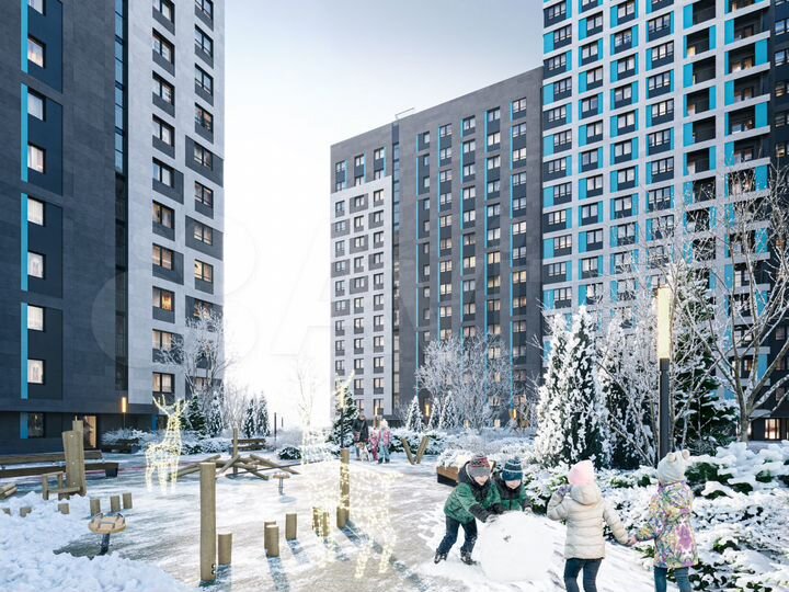 3-к. квартира, 68,5 м², 12/14 эт.