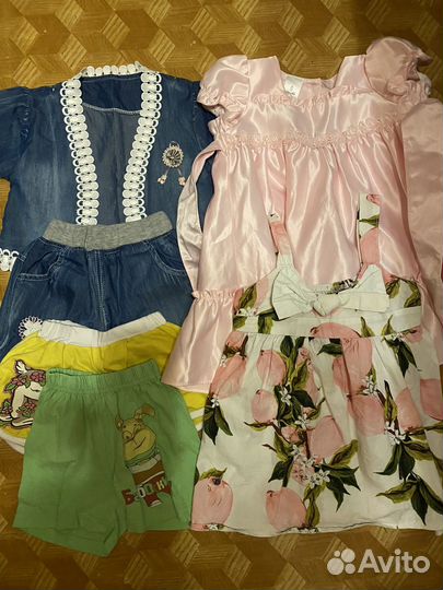 Пакет вещей на девочку год - полтора