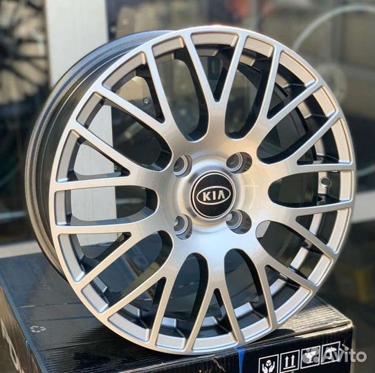 Диски Replica Hyundai Kia R16 4x114,3 High Silver