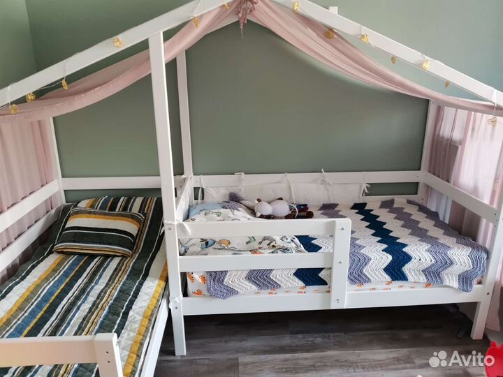 Балдахин для кровати домик