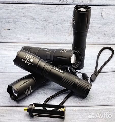 Фонарь + батарея 18650