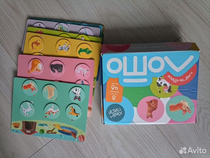 Развивающие Пазлы, лото, мемо для малышей