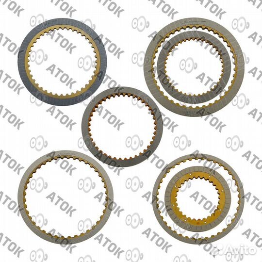 Frmtoyta53 комплект фрикционных дисков U250E