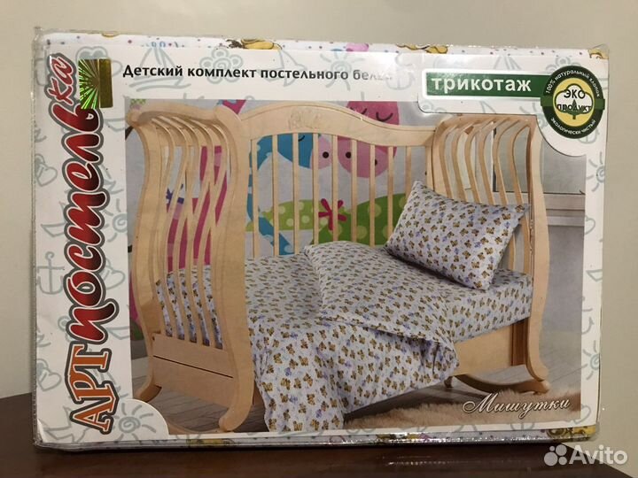 Постельное белье в детскую кроватку