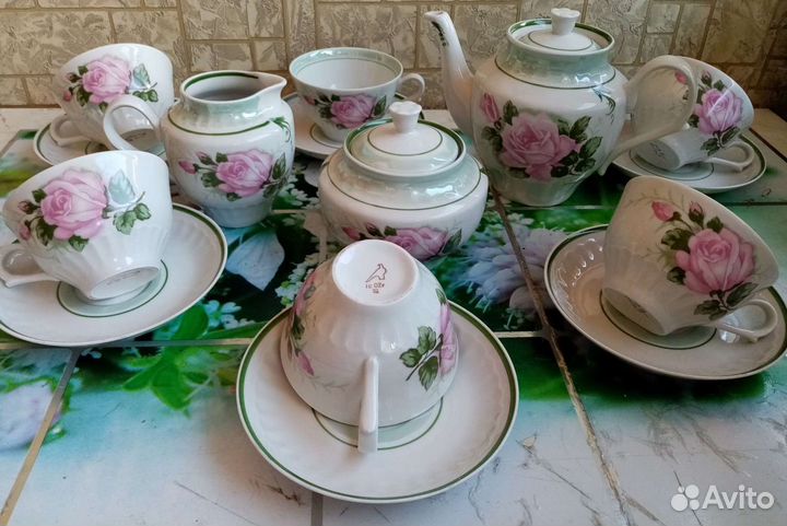 Чайный сервиз Дулево на 6 персон