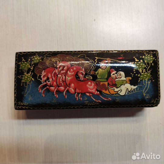 Шкатулка табакерка