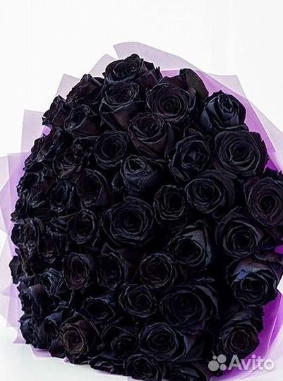 Чёрные розы. Цветы Букеты с доставкой