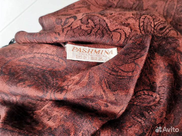 Кашемировый палантин