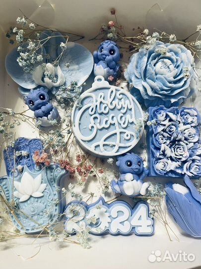 Подарочный набор ручной работы из мыла