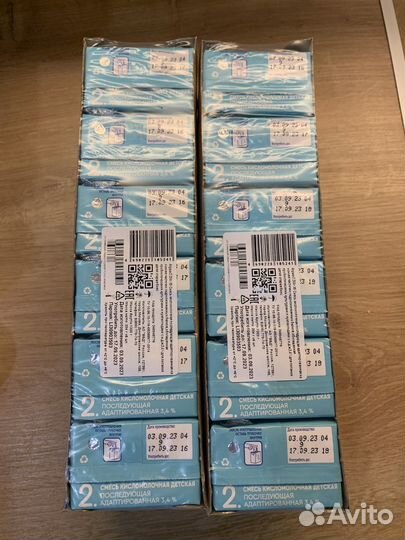 Кисломолочная смесь агуша 2