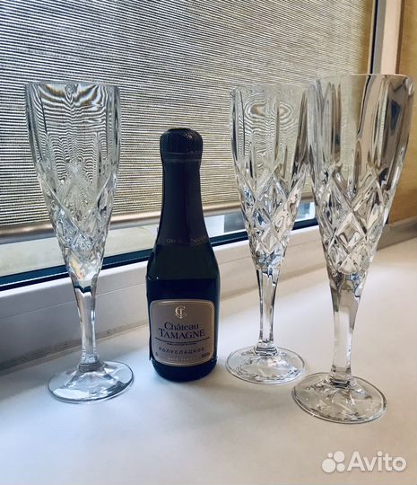 Фужеры для шампанского Nachtmann Noblesse.Германия