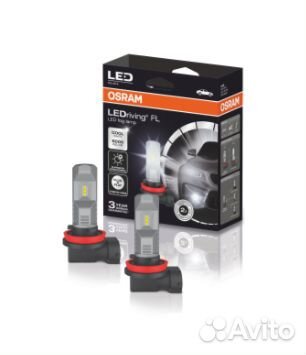 Светодиодные лампы H8 H11 H16 Osram