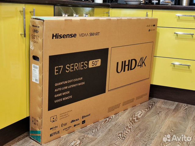 Новый телевизор 50 дюймов Hisense объявление продам