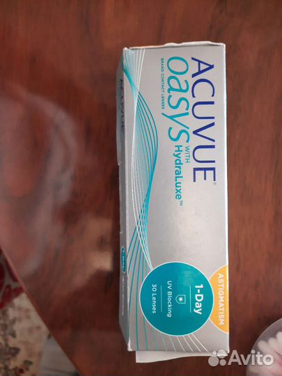 Линзы контактные астигматизм