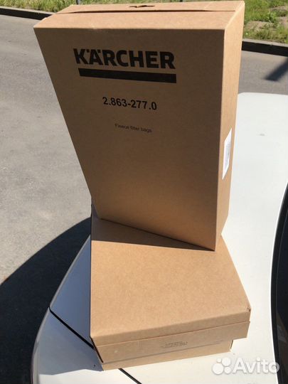 Фильтр для пылесоса Karcher 2.863-277.0 3шт