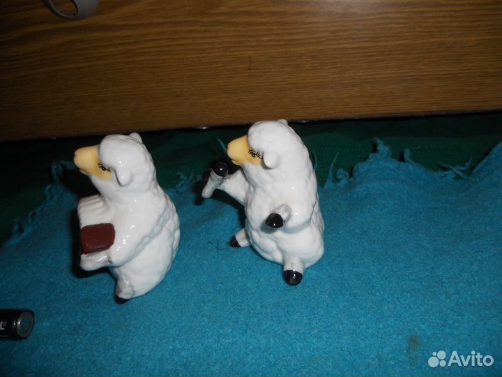 Самовывоз Овечки статуэтки R W поющие овцы