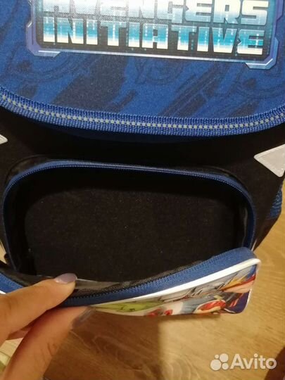 Рюкзак с героями мстителей (ранец школьный) новый