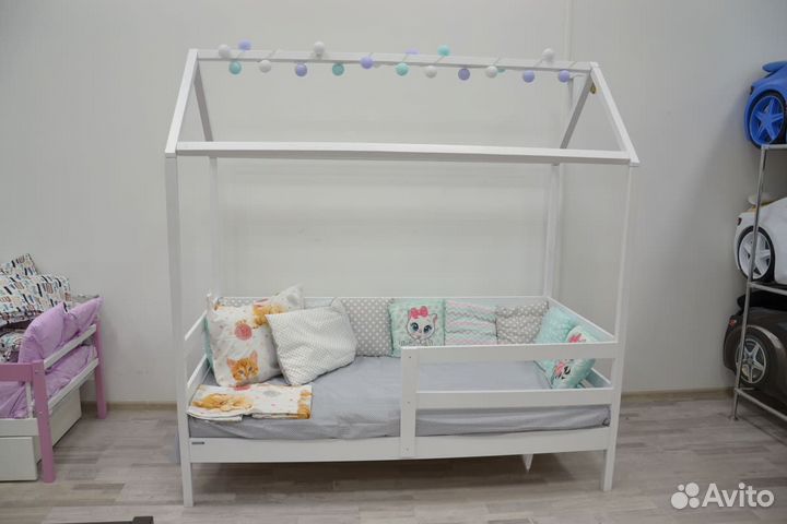 Кровать подростковая My Baby Домик 160х80 см