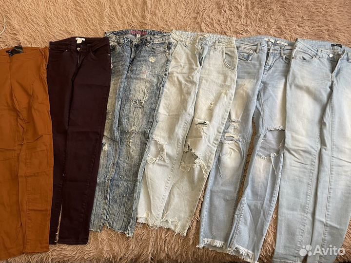 Джинсы пакетом