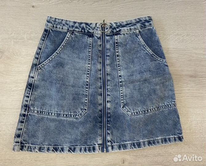 Джинсовая юбка