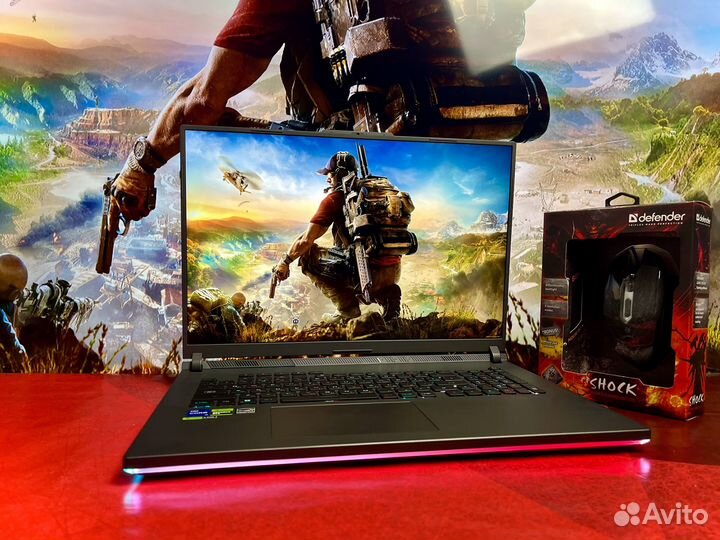 Мощный ноутбук Asus / RTX 3070 / Intel Core i7