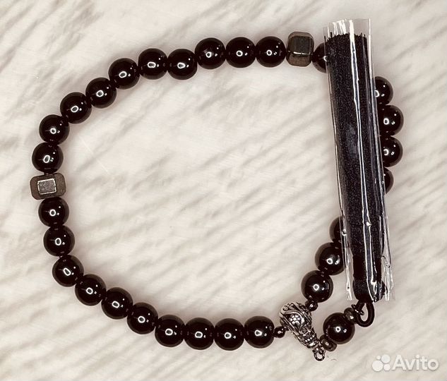 Четки из природных гематита и пирита