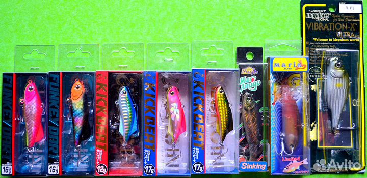 Ратлины-вибы:alter native,bassday,daiwa,eclipse