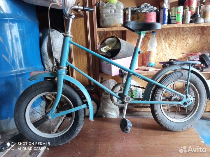 Велосипед детский СССР