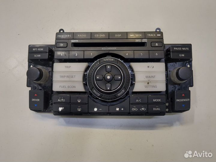 Панель управления магнитолой Infiniti FX, 2006