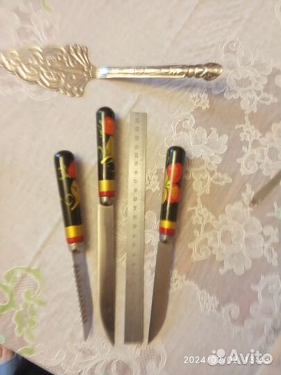 Набор ножей Хохлома