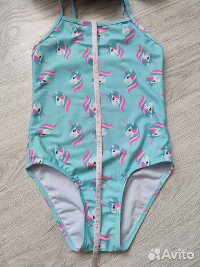 Купальник для девочки 122-128 и панама