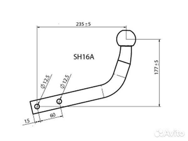 Шар тип A сталь черный