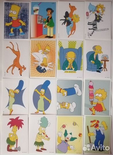 Симпсоны Panini (21шт)