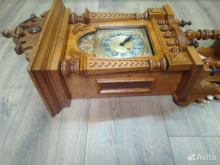 Часы настенные старинные из Германии