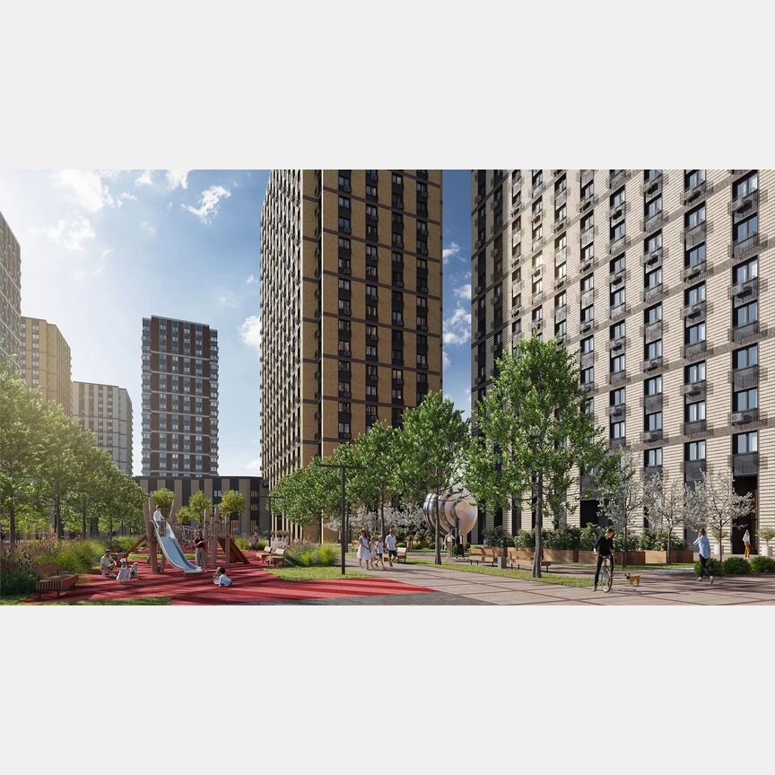 1-к. квартира, 37,5 м², 6/23 эт.