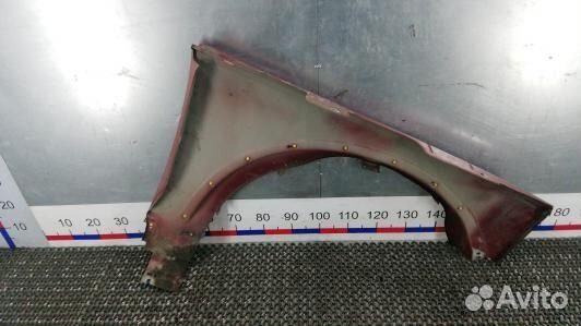 Крыло переднее левое land rover discovery 3 (ZNI15